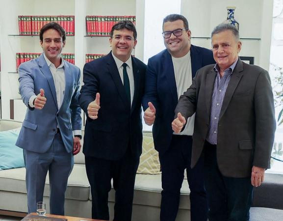 Prefeito Saulo Trajano se reúne com governador Rafael Fonteles em busca de novos investimentos